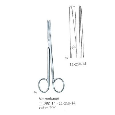 METZENBAUMSCISSORS BL-BL STR