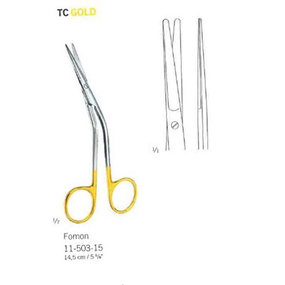 TC-FOMON SCISSORS CURVED