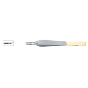 Brown-Adson Onyx forceps 6" 4000 jaw