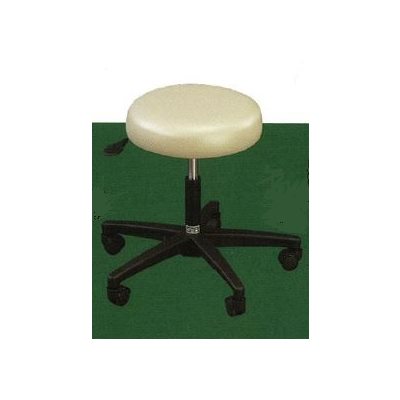 Tabouret standard rond sans dossier, auto-lift, 5 roulettes